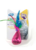 Pet Brands Carnival Cat Bag And Feather Toy